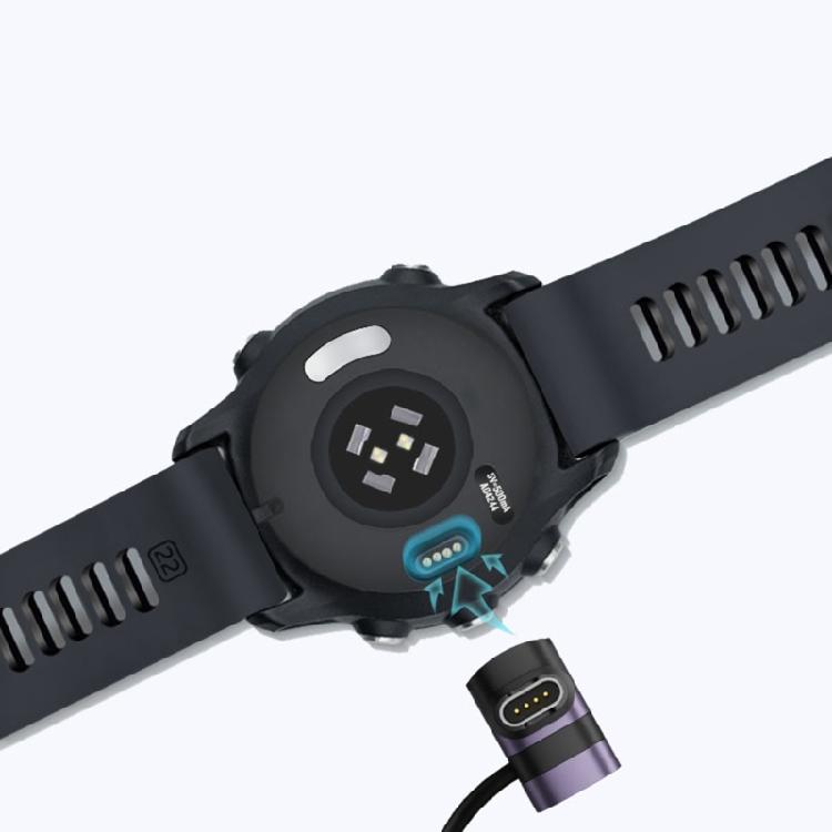 Premium Aluminum Charging Adapter Suitable For Watches Overload Protective Portable Design Seamlessly Type C Connection