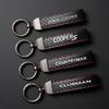Chaveiro de Carro Porta-Chaves de Couro Logotipo Para Mini John Cooper R56 F56 Countryman R60 F60 Clubman F54 R55 Coopers R50 F55 Acessórios