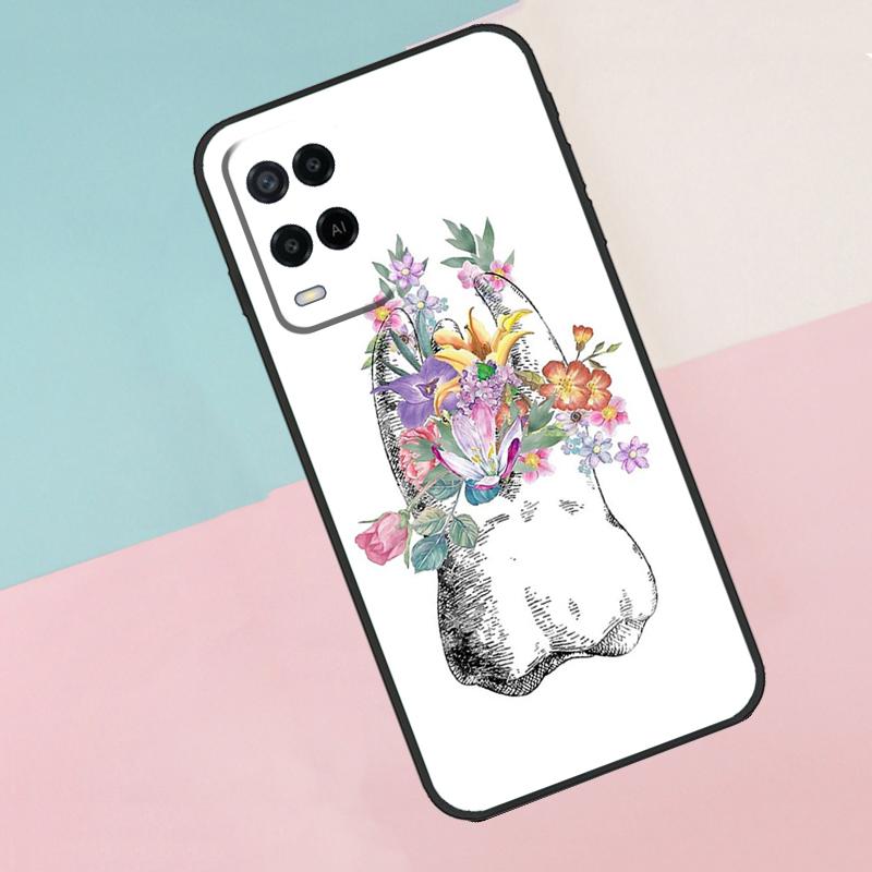 Cute Tooth Dentist For Oppo A40 A60 A80 A18 A38 A58 A78 A98 A79 A16 A76 A96 A15 A74 A94 A54 A77 A17 Phone Case