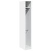 Vidaxl Wardrobe, White, 30X50X200 Cm, Wood-Based Material