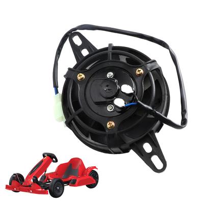 12V Electric Radiator Motorcycle Engine Electric Radiator Engine Oil Cooler for 150cc 200cc 250cc ATV 4WD Karts