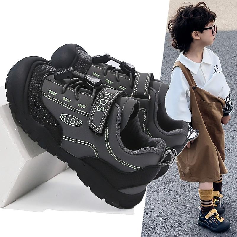 Children Sneakers Toes Capped Soft Sole Kids Casual Shoes Non-slip Comfortable 2025 New Fashion Boys Girls Sports Shoes Trendy