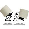 Ant Shape Paper Towel Holder Funny Creative Animal Paper Towel Holder  For Kitchen Bathroom Space-Saving Decorative