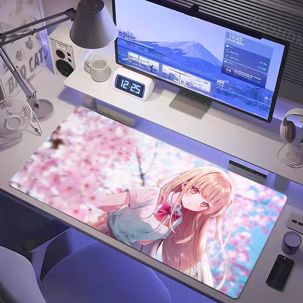 Der Engel von nebenan verwöhnt mich bis zur Besinnungslosigkeit Anime Mauspade Maismatte Schreibtischmatte Mit Polster Gaming Zubehör Prime Gaming XXL Tastatur P