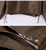 Women's Casual PU Leather Jacket with Stand Collar, Spring/Autumn 2025, Loose Fit, Small Size, XG9961