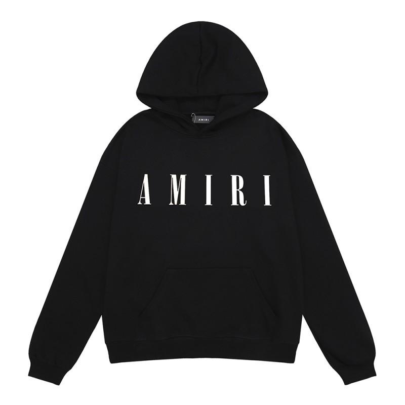 Amiri Leopard Farbverlauf Logo Engel Hoodie & Hose Set