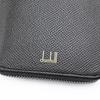 Dunhill Cadogan Leather Long Wallet with Pocket and Coin Olive UK Zip-Around Purse, Gray, Men's, DU24R2180AP345, [Product Code DU24R2180AP345]