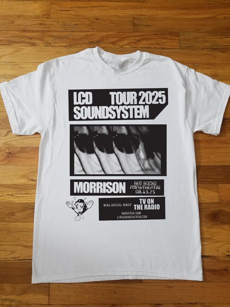 lcd soundsystem 2025 tour TShirt Unisex Cotton Tee All Sizes BO1699 Unisex T-Shirt XXXL
