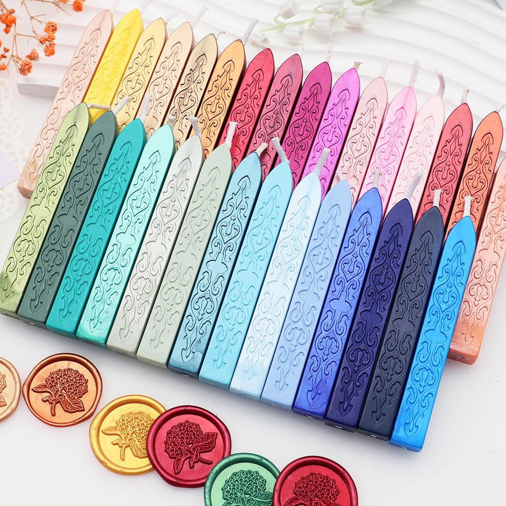 Arrow Pattern Sealing Wax Stick, Core Retro Fire Paint Wax Seal for Envelopes, Available in Multiple Colors