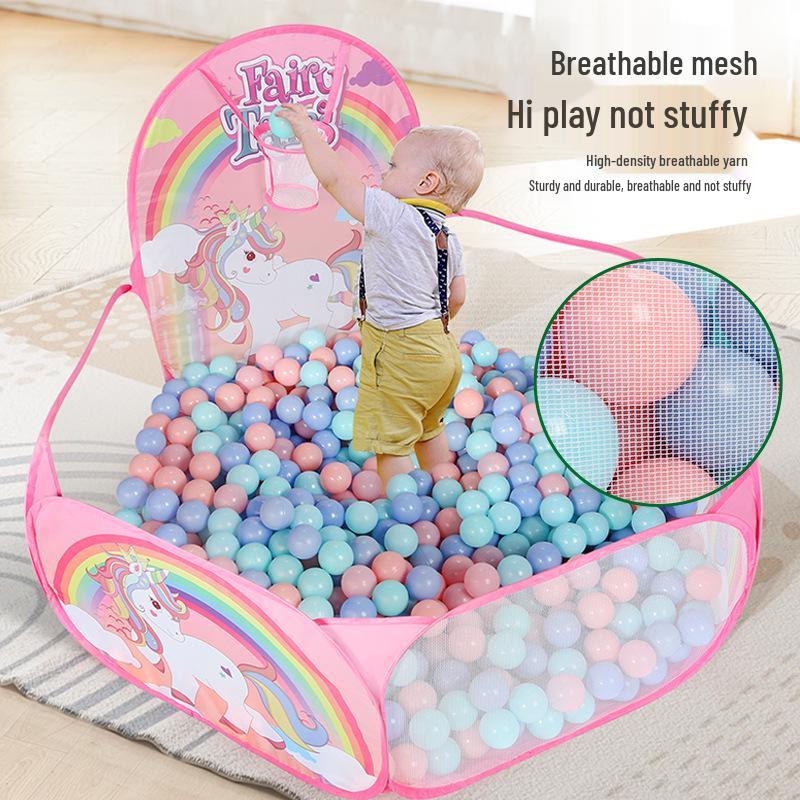 Free Shipping: Foldable Indoor Playhouse Tent with Colorful Balls for Children and Babies