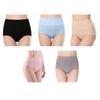 Women's High Waisted Underwear Ladies Breathable Soft Stretch Briefs Tummy Control Full Coverage Panties