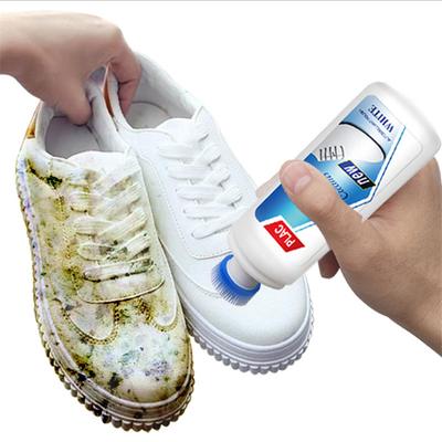 Zestaw do czyszczenia butów do białych sneakersów, łatwy w użyciu roztwór czyszczący i wybielający