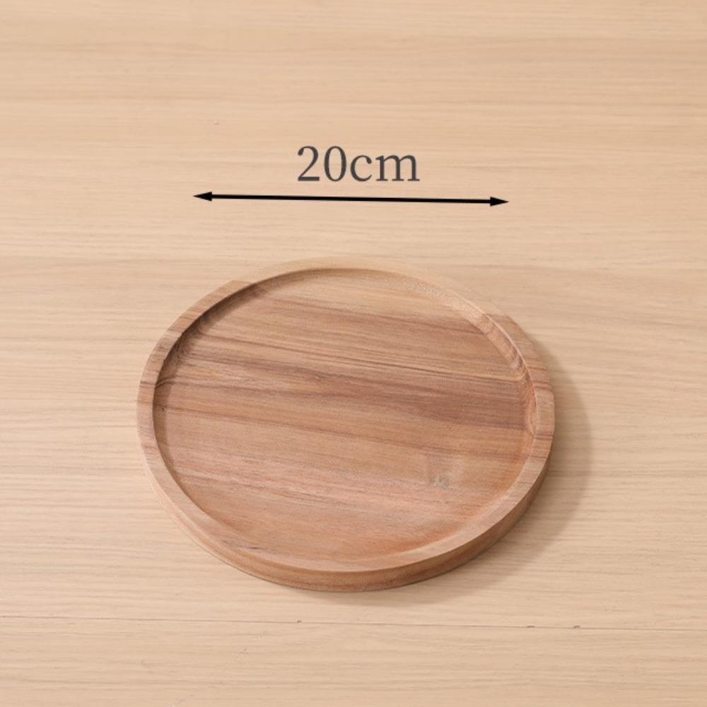 

Japanese-Style Tea Table Simple Dried Fruit Plate Creative Gifts Tea Tray Kitchen 2