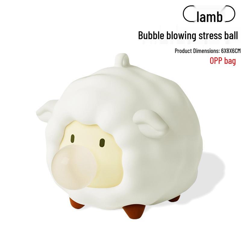Douyin Trending Stress Relief Bubble Squeeze Egg Toy - Fun and Creative Decompression Artifact