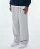 URBANAGE [Non-Fleece Or Fleece] Daily Standard Wide Pants Melange Grey