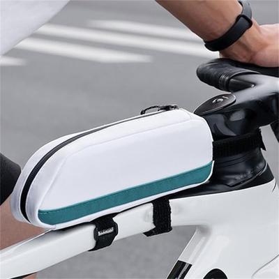 Velosipēda augšējās caurules soma, daudzfunkcionāla priekšējās sijas uzglabāšana ceļa un kalnu velosipēdiem, mobilā tālruņa maciņš, velobraukšanas aprīkojums
