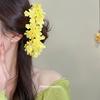 Spring New Fabric Flower Hairpin Fresh, Sweet and Elegant Niche Pastoral Hairpin Light Luxury Premium Hair Accessories