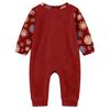 Family Matching Christmas Print Long Sleeve and Long Pants Loungewear Set