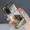 Custodia per Telefono VINLAND SAGA Per Samsung A25 A13 A33 5G A54 A36 A35 A56 A52 A14 Copertura in Vetro Antiurto