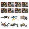 Matchbox Jurassic World Transporters Assortment Hračka vozidlo 8 kusů s mini figurkami dinosaurů Věk 3+ 986A-JGL74
