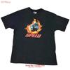 90s Speed Movie T Shirt Black L Size Vintage Period Washed Soft Top For Everyday Wear Comfortable Casual Graphic Homme Vintage