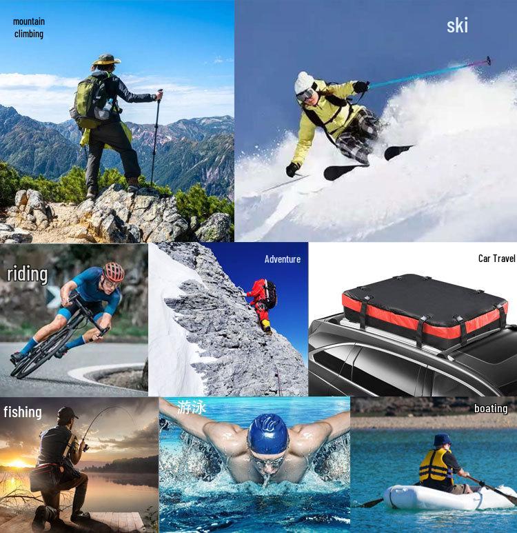 Large Capacity 2L/5L Waterproof Touchscreen Bag for Outdoor Swimming & Mobile Phone Protection