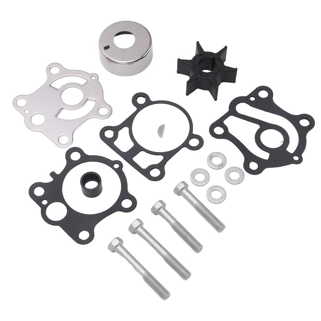 16pcs Water Pump Impeller Repair Kit 6H4 W0078 00 for 40HP to 50HP 2 Stroke Outboard