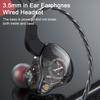 Wired Headset Stereo Bass Music Player Surround Deep Ergonomic 3.5mm Wired Headphone Game