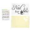 SelfAdhesive Nail Salon Wall Shop Window Sticker Nail Art Manicure Decoration Sticker