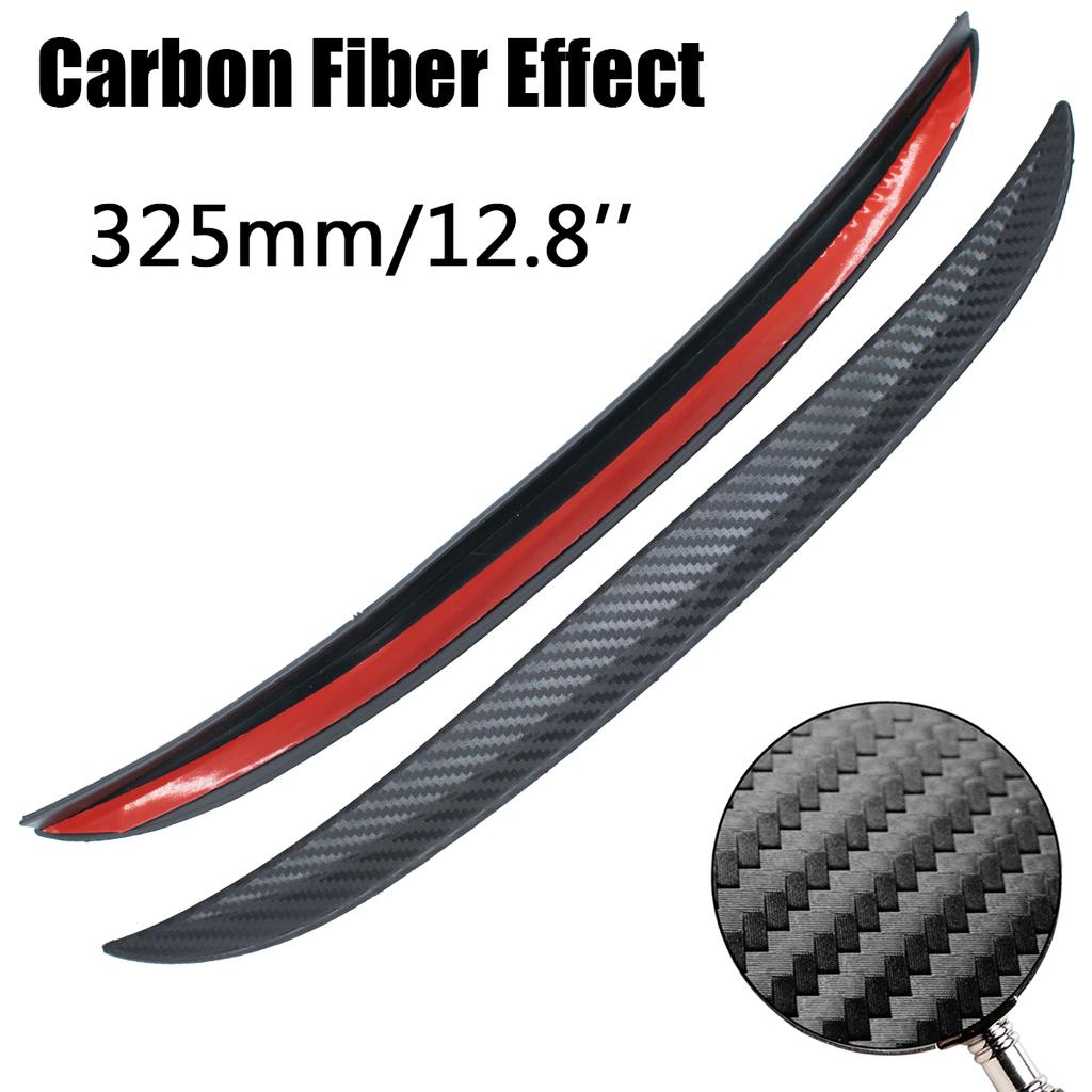 Universal Carbon Fiber Rad Augenbraue Bogen Fender Flares Abdeckung Trim Kotflügel Schutz Lip Streifen Schlamm Klappen Auto