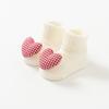 Cute Cartoon-Doll Decoration Baby Socks Spring Summer Anti-slip Newborn Baby Socks for Floor for 0-2 Baby Comfortable Loose