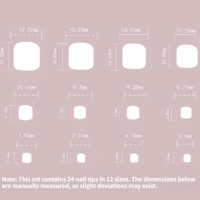 Stylish Pearlescent Nude Toenail Art Shiny Cat Eye Wearable Fake Toenails Chic Toe False Nail Detachable Press On Nail with Glue