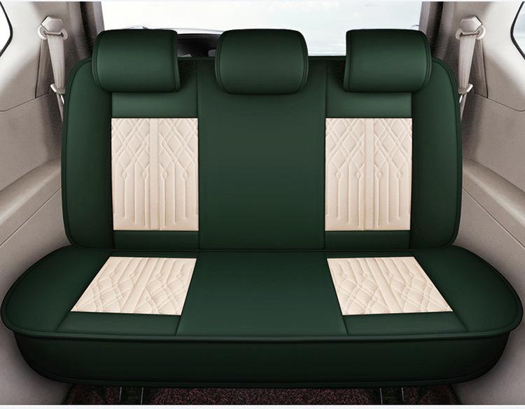 Fundas de Asiento de Cuero Envolvente Completo Baojun 730 para 7 Plazas (2+2+3), Cojines para todas las estaciones.