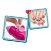 CLEMENTONI - Crazy Chic - Atelier Ongles - Vernis et paillettes - Rose - Pour enfant de 6 ans et plus