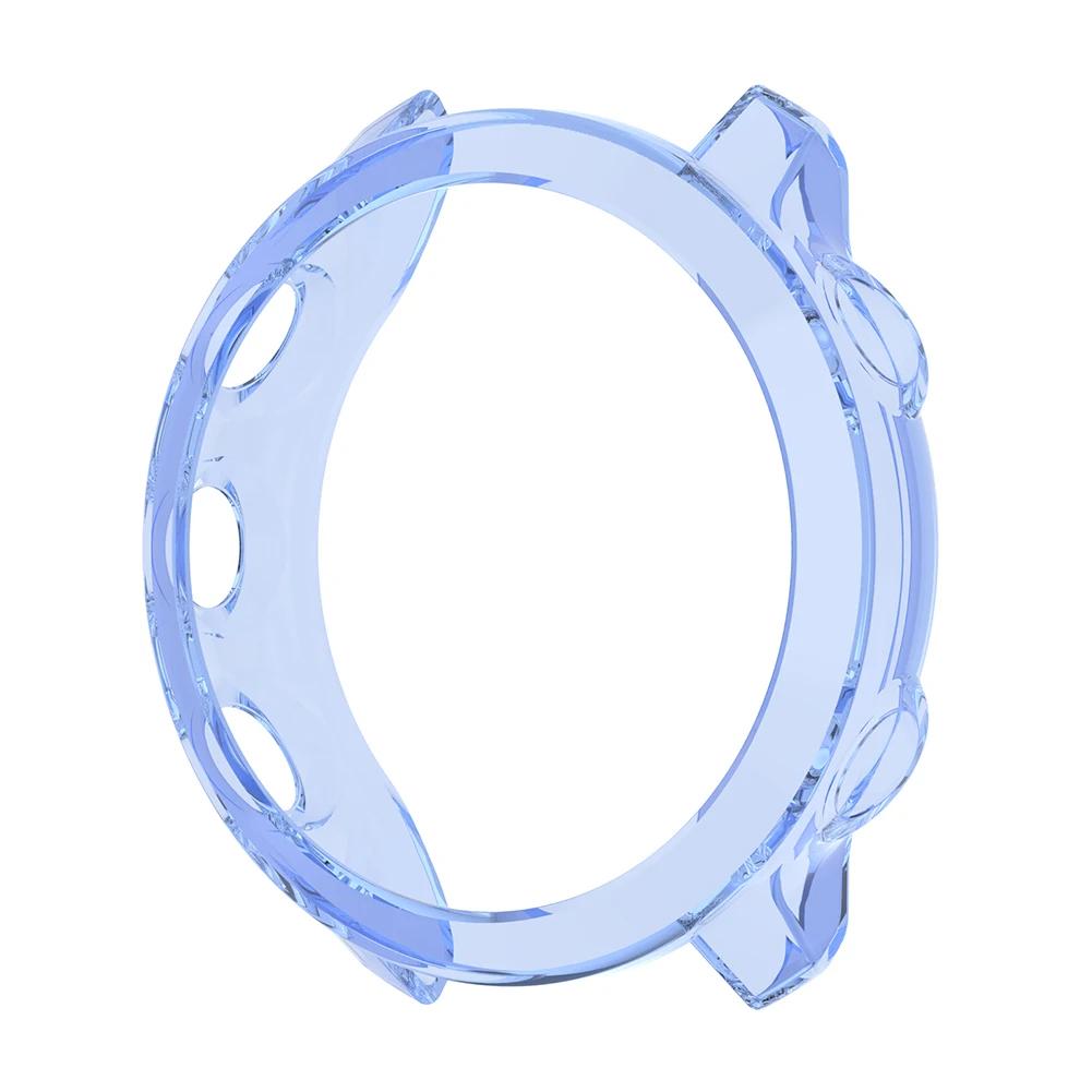 

Защитная рамка для часов Garmin Forerunner 55/158, устойчивая к царапинам синий