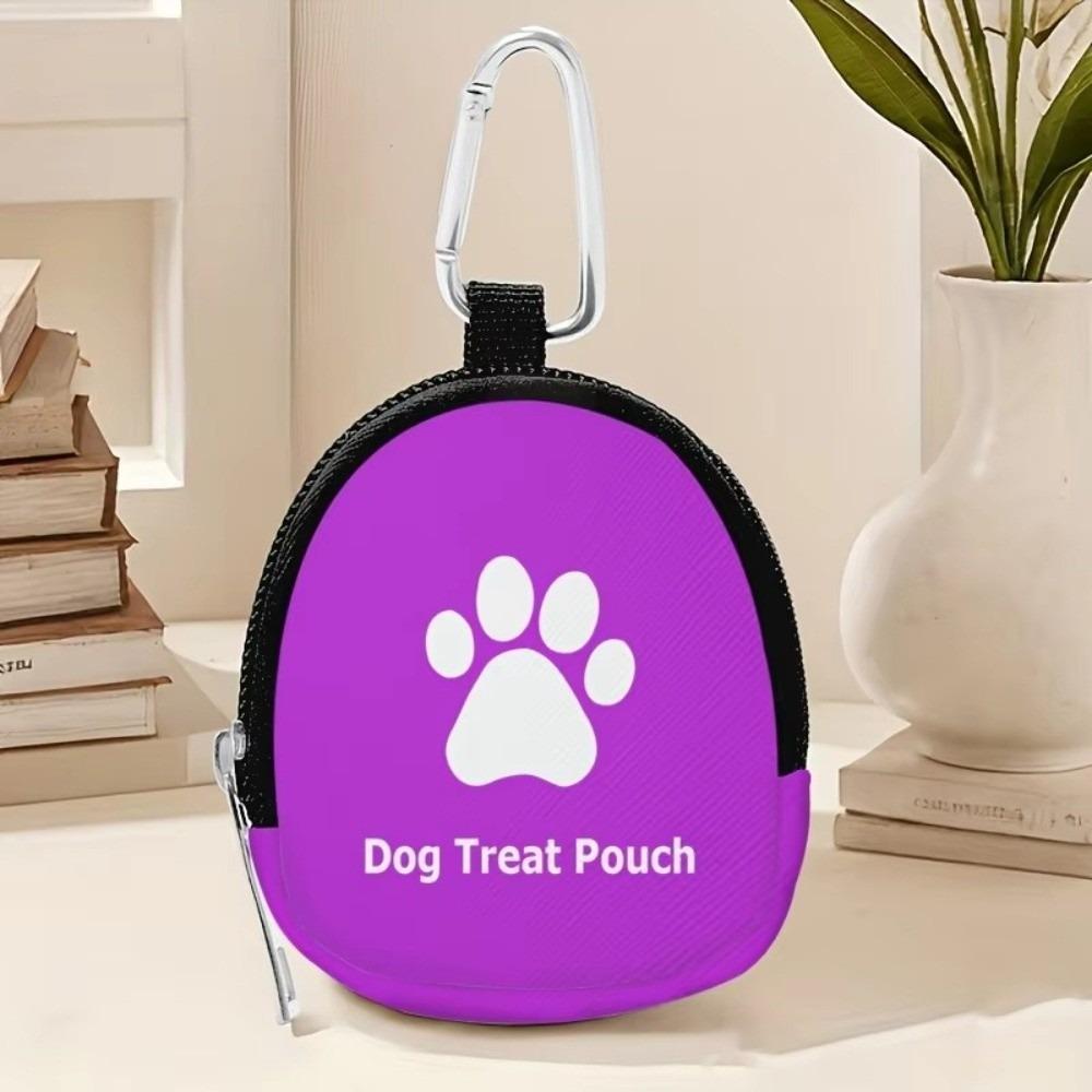 Multifunctional Treat Pouch Hook Design Pet Treat Pouch Portable Training Reward Pouch  Pet Walking