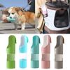Dog Travel Water Bottle Portable Pet Drinking Cup with Food Feeding Bowl for Pets Outdoor Walking Traveling Hiking