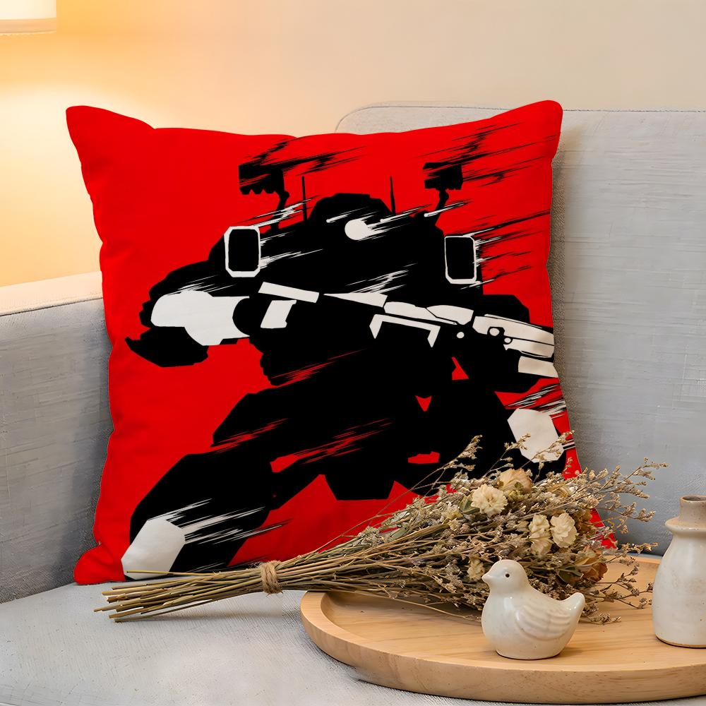 Cushion Cover Linen SkinFriendly Soft Decorative Case For Sofa Home Decor Hot Cool Game TTitanfall Pillow cover