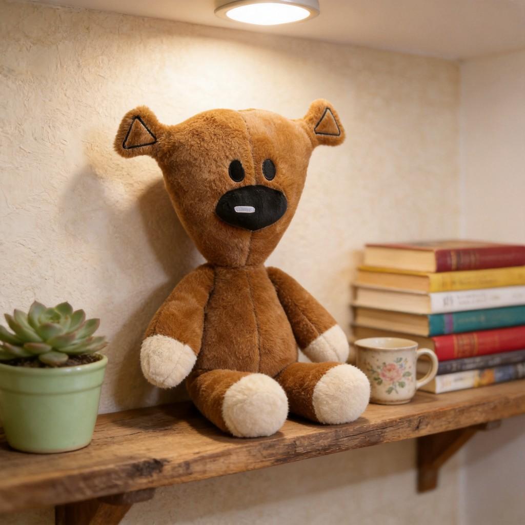 Plush Teddy Bear Toy With Soft Material For Children Kids And Giftgiving