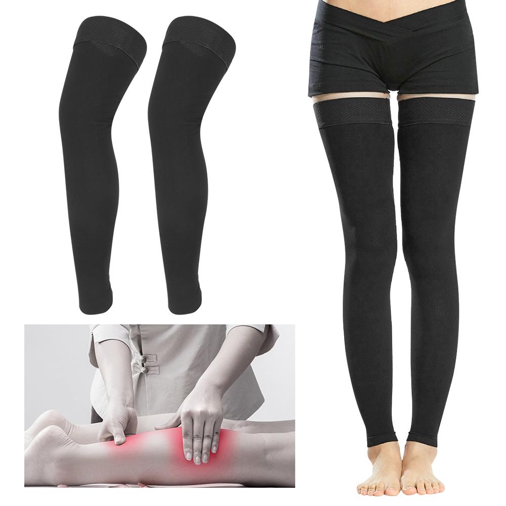 Elastizität Venenthrombose Bein Schlankmachende Kompressionssocken Ärmel Ödemen Vorbeugen Krampfadern Druck Lange Strümpfe Lang