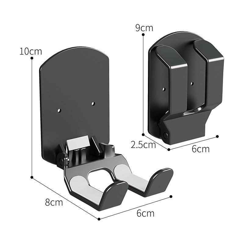 Adhesive Headphone Hanger Universal Headphone Stand Under Desk Headset Hook Storage Rack Holder Support