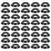 200Pcs Stainless Stainless Steel Countersunk Finish Washers Cup Washers for Screws Marine Electronics Hardware Black