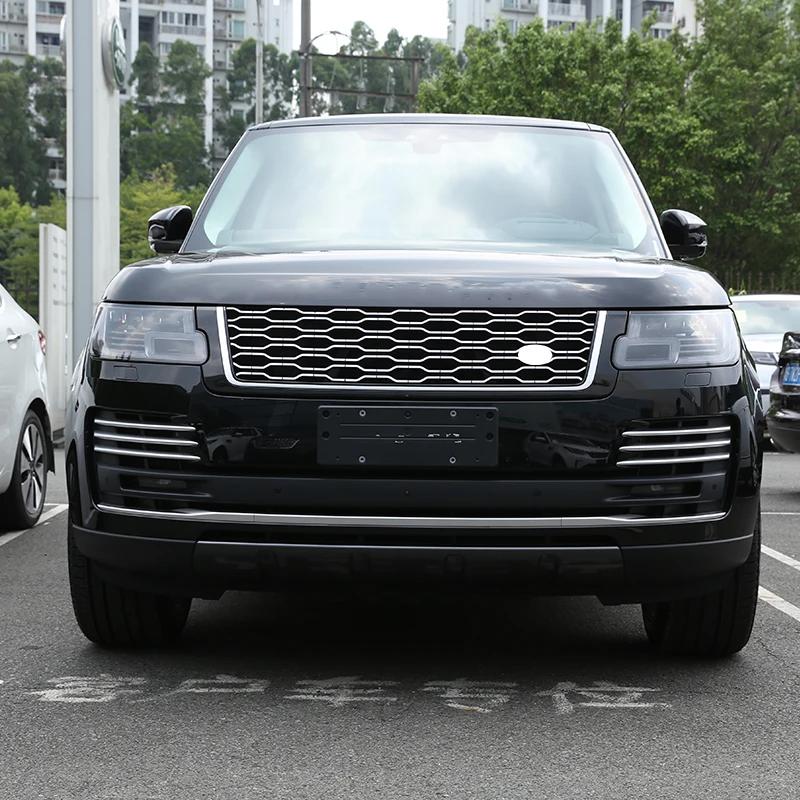 6KS Lištové kryty nálepek na přední mlhová světla auta Pro Land Rover Range Rover Vogue L405 2018-2025 Vnější doplňky