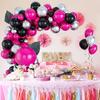 Black & Pink Party Decoration Balloons Macaroon Latex Balloons Wedding Party Balloon Birthday Party Decorations Kids Colorful Air Balls