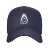 Classic Mass Effect Alliance N Logo Baseball Cap Unisex Women Custom Adjustable Unisex Dad Hat Outdoor Snapback Caps