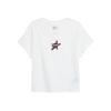 Star Logo Round Neck Short Sleeve Cotton T-Shirt Kids Tops VN000SWBWHT