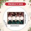 12 Pieces Christmas Hanging Decorations Decorative Baubles Xmas Decor for Celebration