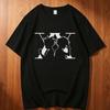 Hunter x Hunter cotton tshirt teen Colorful Punk graphic Pastel University top tees aesthetic Punk Breathable Graphic graphic