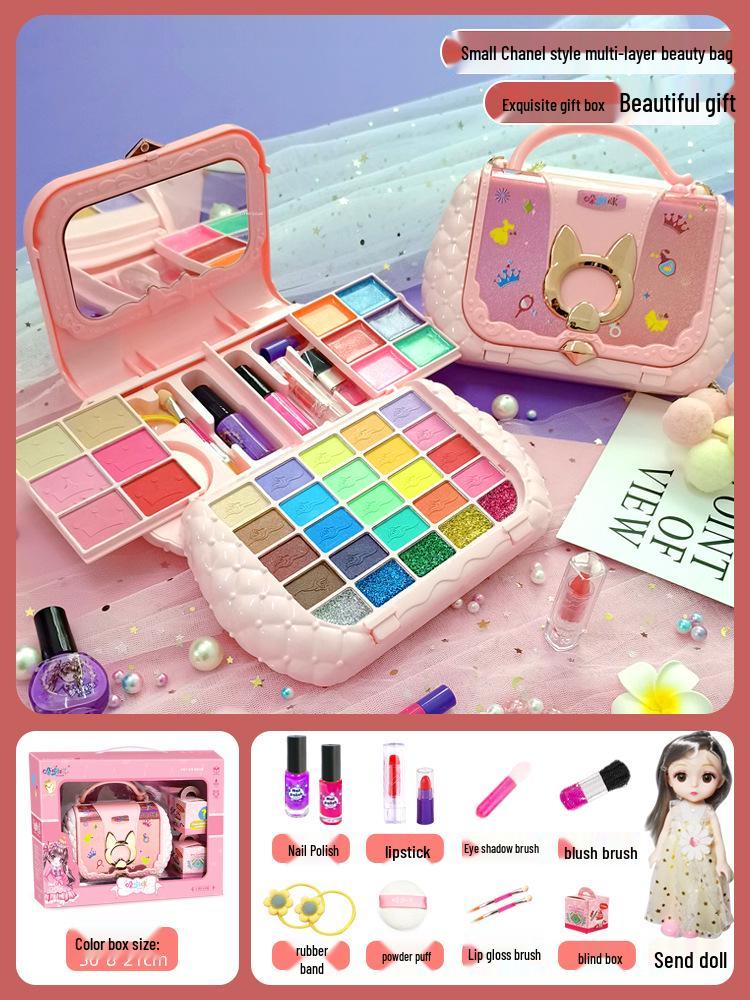 

Набір для макіяжу Маленької Принцеси для дівчаток – Подарункова коробка на день народження