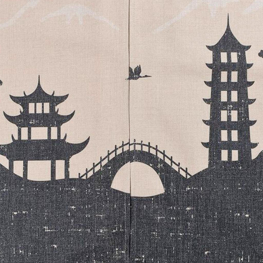 Divider Japanese Doorway Tapestry Curtains for Home Kitchen,